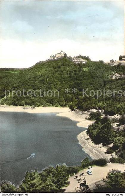 Edersee Schloss Waldeck mit Edersee