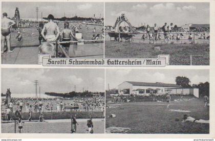 Hattersheim/Main Sarotti-Schwimmbad gl1962 #95.269