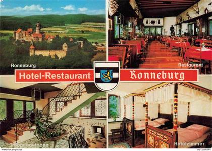Ronneburg Hessen Die Ronneburg Restaurant Treppenaufgang Hotelzimmer