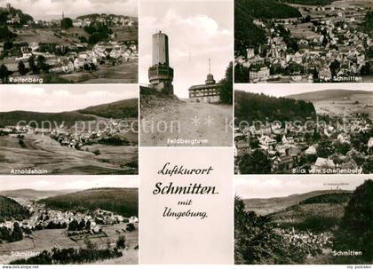 Schmitten Taunus Reifenberg Arnoldshain Schmitten Feldbergturm Stadtblick Schell
