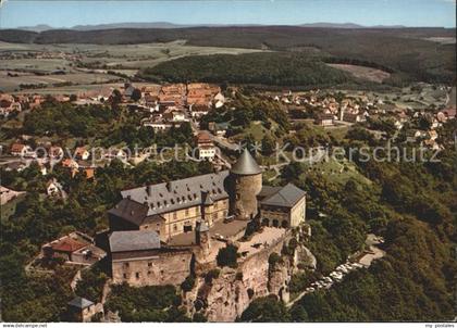 Waldeck Edersee Schloss Waldeck Fliegeraufnahme