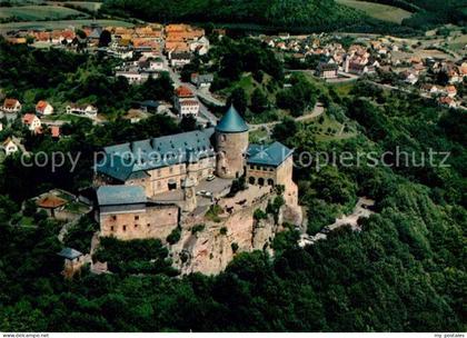 Waldeck Edersee Schloss Waldeck Fliegeraufnahme