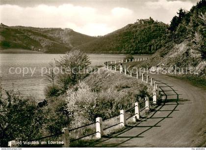 Waldeck Edersee Schloss Waldeck Uferstrasse