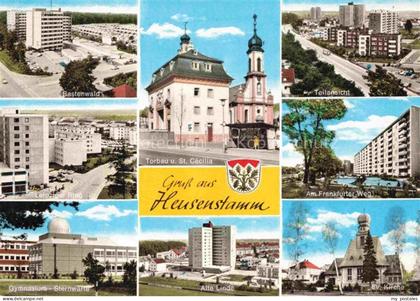 Heusenstamm Bastenwald Torbau St Caecilia Teilansicht Leipziger Ring Frankfurter