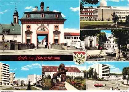 Heusenstamm Torbau Gymnasium Sternwarte Kirche Rathaus Leipziger Ring Schloss Ba