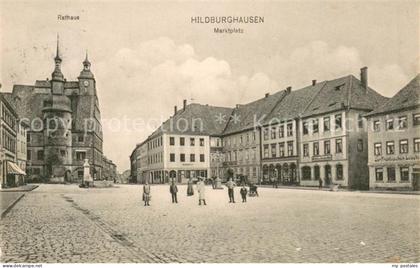 Hildburghausen Rathaus Marktplatz