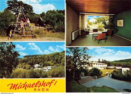 Hilders Rhoen Familienferienheim Michaelshof Kinderspielplatz Zimmer Panorama