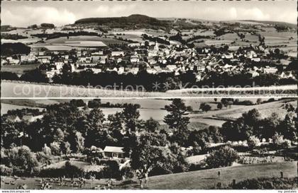 Hilders Rhoen Gesamtansicht Hoehenluftkurort Rhoen Freibad