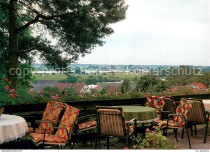 Hitzacker Elbe Elbhoehen Restaurant Terrasse