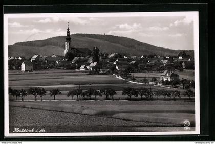 AK Hochkirch i. Sa., Generalansicht mit Blick zur Kirche