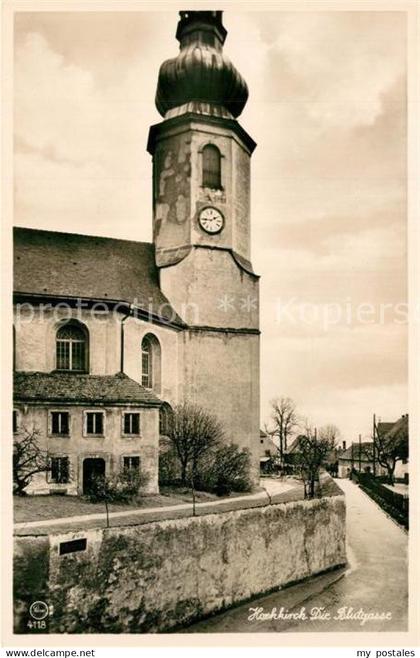 Hochkirch Sachsen Kirche mit Blutgasse