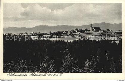 Hoechenschwand Schwarzwald BW
