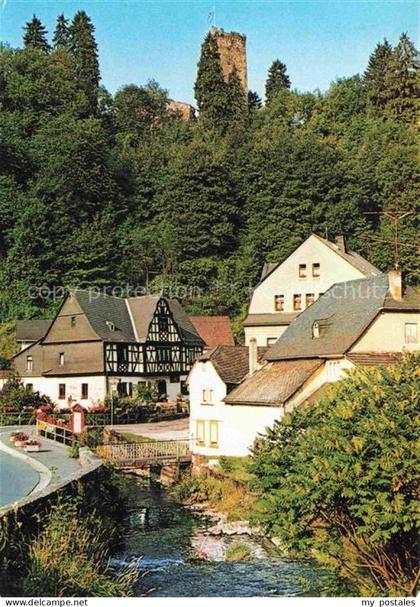 Grenzau Hoehr-Grenzhausen Westerwaldkreis Rheinland-Pfalz Burg-Grenzau Historisc