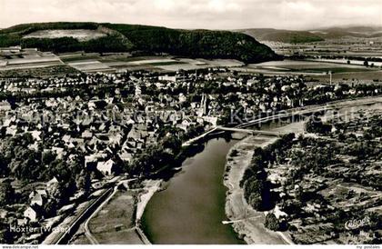 Hoexter Weser Fliegeraufnahme