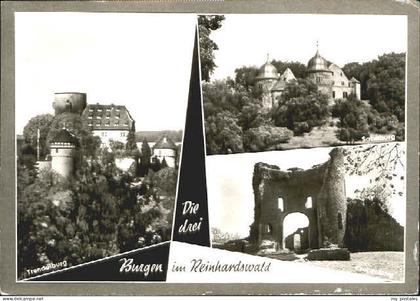 Hofgeismar gestempelt Hofgeismar Trendelburg Sababurg Krukenburg x 1965