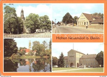 Hohen Neuendorf Kirche S Bahnhof An den Rotpfuhlen Rathaus