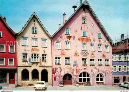 Horb Neckar Rathaus Fassadenmalerei