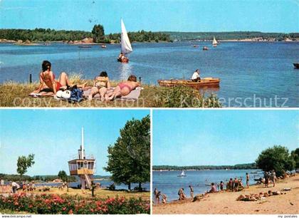 Hoyerswerda Knappensee Badestrand Rettungsturm