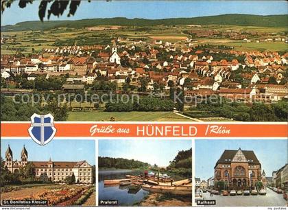 Huenfeld Rathaus Praforst Sankt Bonifatius Kloster