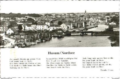 Husum Nordfriesland Husum Gedicht x 1965