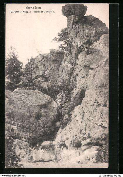 AK Ibbenbüren, Dörenther Klippen, Betende Jungfrau