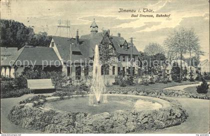 Ilmenau Thueringen Bahnhof Ilmenau Bad Springbrunnen