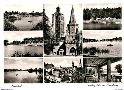 Ingolstadt Donau Rathaus am Auwaldsee bei Ingolstadt