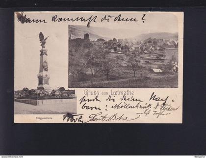 Dt. Reich AK Letmathe Iserloh Siegersäule