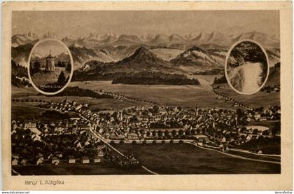 Isny im Allgäu - Künstler-AK Eugen Felle