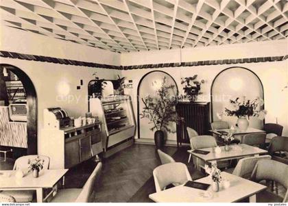 Joachimsthal Brandenburg Konsum-Gaststaette Stadt-Café Gastraum Handabzug