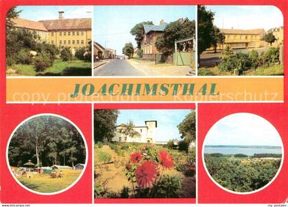 Joachimsthal Zentralberufsschule Dorfstrasse Hotel Jaegerhof Zeltplatz Voigtswie