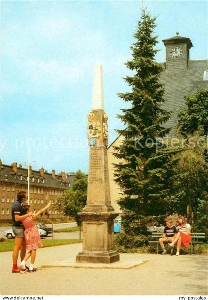 Johanngeorgenstadt Postmeilensaeule