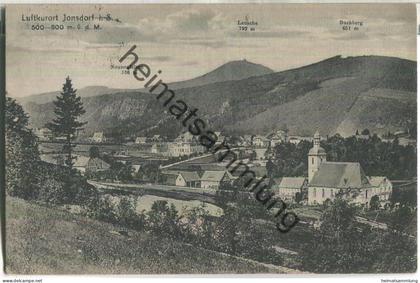 Jonsdorf - Verlag Richard Kissig Bahnhof Jonsdorf - gel. 1915