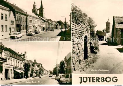Jueterbog Brandenburg Leninstrasse Joliot Curie Strasse An der Stadtmauer
