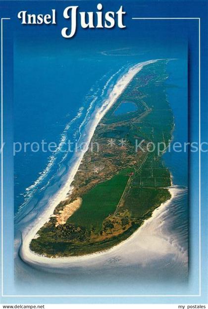 Juist Nordseebad Fliegeraufnahme