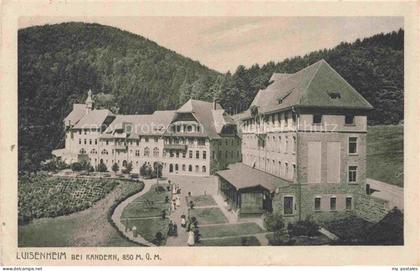 Kandern Baden BW Luisenheim