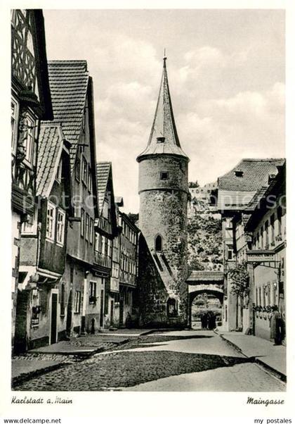 Karlstadt Main Stadttor Maingasse