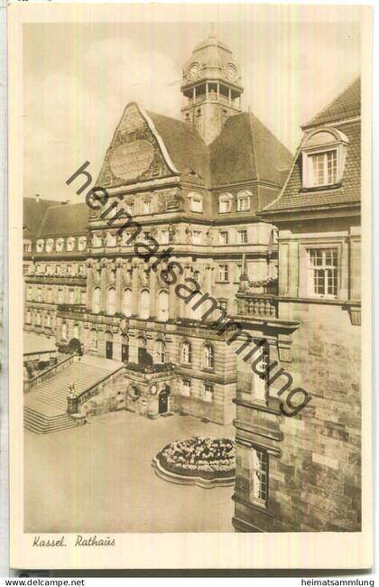 Kassel - Rathaus - Verlag Bruno Hansmann Kassel