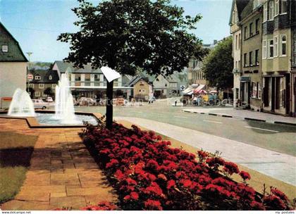 Kastellaun Hunsrueck Marktplatz Springbrunnen