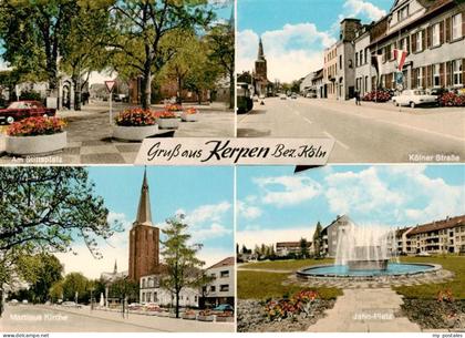 Kerpen  Rheinland Am Stiftsplatz Koelner Strasse Martinus Kirche Jahn Platz