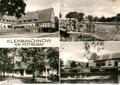 Kleinmachnow Betriebsberufsschule fuer Wasserbau Freibad Kiebitzberge Terrassenr