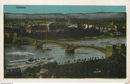 CPA Koblenz Bateau