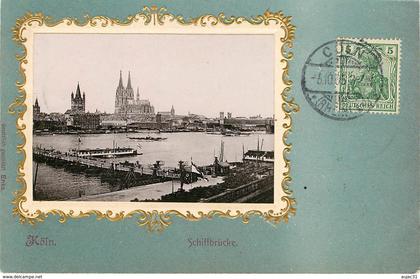 Allemagne - Germany - Rhénanie du Nord Westphalie - Koeln - Köln - Schiffbrücke - état