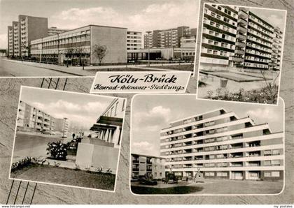 Brueck Koeln Konrad Adenauer Siedlung Teilansichten