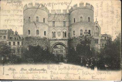 Koeln Rhein Koeln Hahnentor