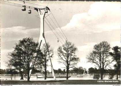Koeln Rhein Koeln Rheinseilbahn x 1957