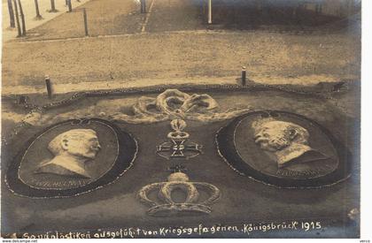 Carte  postale ancienne de CAMP de KÖNIGSBRÜCK - PHOTO CARTE -