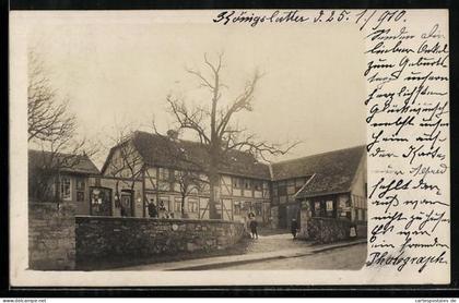 Foto-AK Königslutter, Haus Jahns, 1910