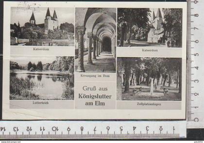 Königslutter am Elm  Mehrbildkarte - gebraucht (AK 3436) günstige Versandkosten