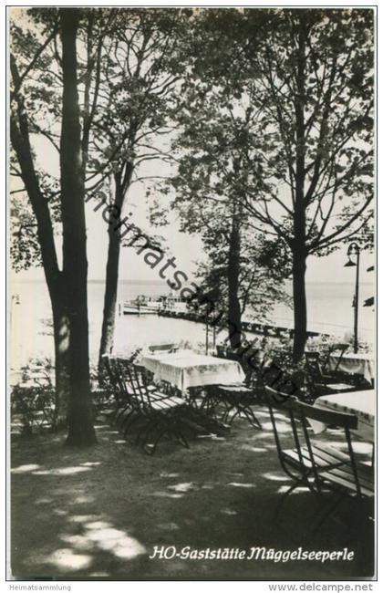 Berlin - Köpenick - HO-Gaststätte Müggelseeperle - Foto-Ansichtskarte